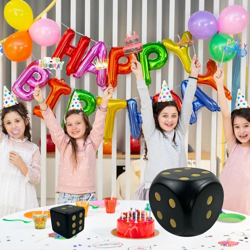 Miniatura 6 de Juguete de Dados de Espuma de 3.15 Pulgadas: Un Divertido Juguete Educativo de Dados Kawaii Lleno de Diversión para Juegos de Mesa Infantiles
