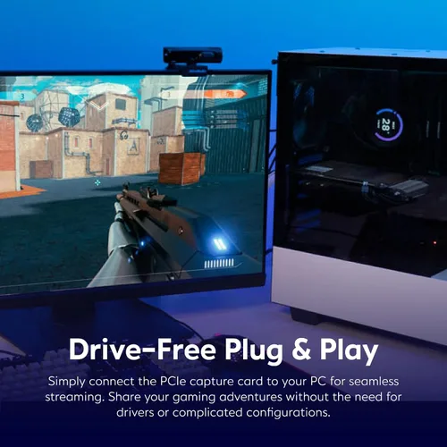 Miniatura 8 de Tarjeta de Captura HDMI AVerMedia para Transmisión y Videojuegos, 4K60 Pass-Through con Latencia Ultra Baja en PS5, PS4 Pro, Xbox Series X/S, Xbox