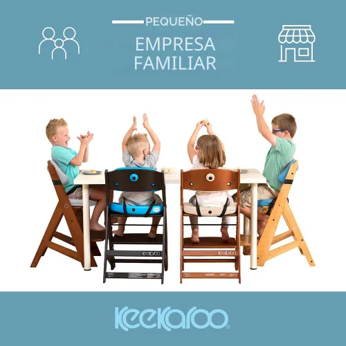 Miniatura 7 de Keekaroo Silla Alta Height Right con Bandeja, Natural
