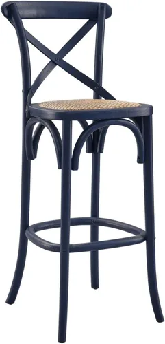 Miniatura 10 de Modway Taburete Gear Bar en Negro, 19 x 17.5 x 43.5