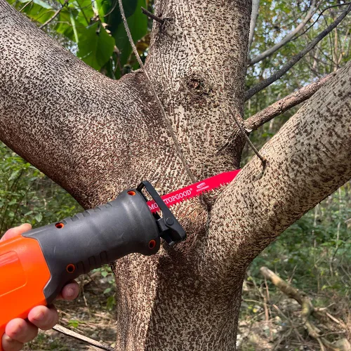 Miniatura 7 de Hojas de sierra recíproca para poda de madera, hojas de sierra de 6 pulgadas para árboles de corte de madera, hojas de sierra de madera