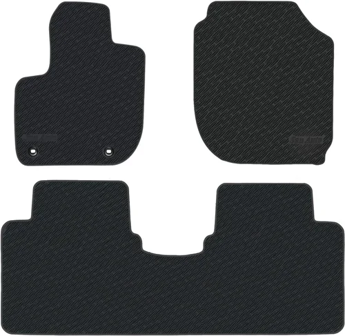 Alfombrillas de coche a medida para Honda HR-V 2015 2016 2017 2018 2019 2020 2021 2022 Juego completo de alfombrillas de goma negra para todo tipo