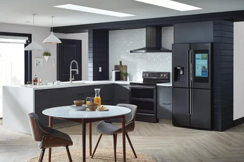Miniatura 11 de Grifo de cocina Moen Align Spot Resist acero inoxidable con sensor de onda Motionsense sin contacto de una manija con resorte de arco alto extraíble