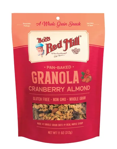 Miniatura 8 de Bob's Red Mill Granola de almendras y arándanos, 11 onzas (paquete de 6) – Sin OMG, grano entero, Kosher