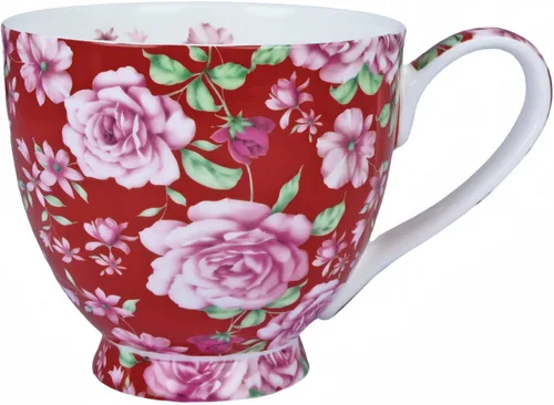 Miniatura 21 de Tazas de café de porcelana de hueso de 16oz para mujeres Tazas Flora Tazas de café y té Novedades Tazas de café para regalar a mujeres, mamá, amigas