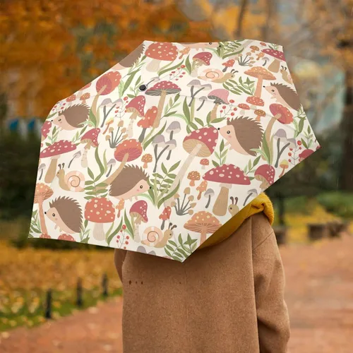 Miniatura 7 de ALAZA Eiffel Tower Paris Travel Umbrella Automatic Folding Sun Umbrella Windproof Uv Protection Compact Sun Rain Umbrella