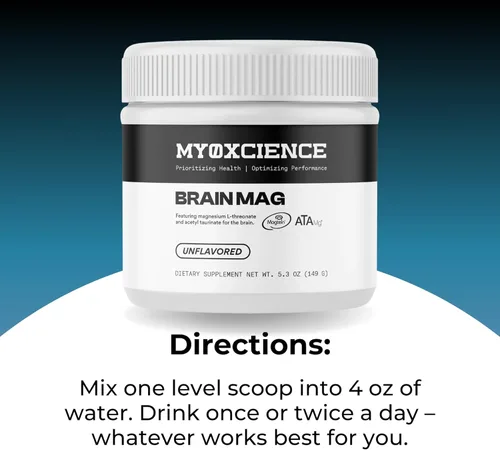 Miniatura 9 de Brain Mag Magnesio L-treonato (Magtein) con Mag Taurato (ATA Mag) Mag glicinato para apoyo cerebral 60 porciones (cereza)