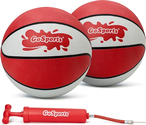 Miniatura 8 de GoSports Water Basketballs 2 Pack - Choose Between Size 3 and Size 6, Great for Swimming Pool Basketball Hoops