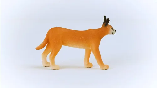 Miniatura 5 de Schleich Wild Life - Figura de juguete realista de caracal femenina, juguete de animal auténtico y altamente detallado, duradero para la educación