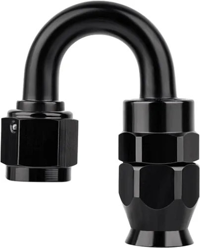 Miniatura 16 de EVIL ENERGY 3AN PTFE montaje extremo de manguera 30 grados negro para manguera de PTFE solamente
