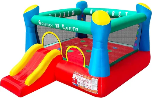 Miniatura 15 de Funormous Marvel Spider-Man Casa de Rebote Inflable con Tobogán, Castillo Hinchable de Spiderman para Niños, Interior y Exterior, Plus Soplador