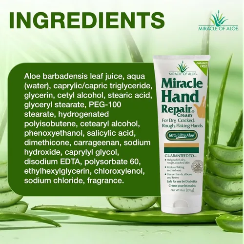 Miniatura 5 de Miracle Hand Repair 8 oz & Miracle Foot Repair Tubo de 1 oz