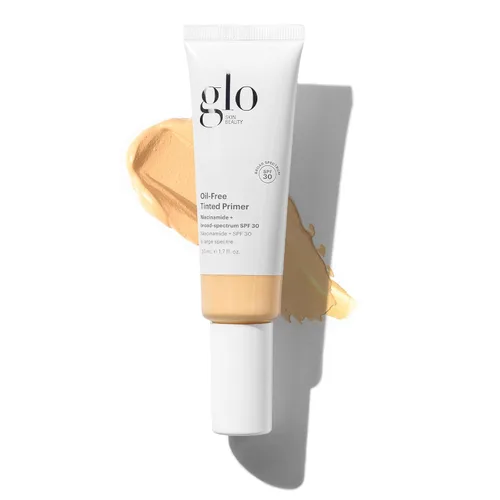 Miniatura 10 de Glo Skin Beauty Primer tintado sin aceite SPF 30, (ligero) 1.7 oz – Maquillaje mineral para cara, base base base 4 en 1, cobertura transparente