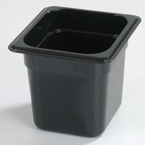Miniatura 7 de Carlisle FoodService Products Bandeja de alimentos de alta temperatura, contenedor de almacenamiento de alimentos de tamaño 1/6 para servir