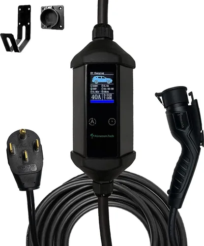 Miniatura 9 de Cargador Primecom de 32 amperios y 40 amperios de nivel 2, para vehículos eléctricos (EV), (240 V, 32 A/40 A), cargador de coche eléctrico NEMA