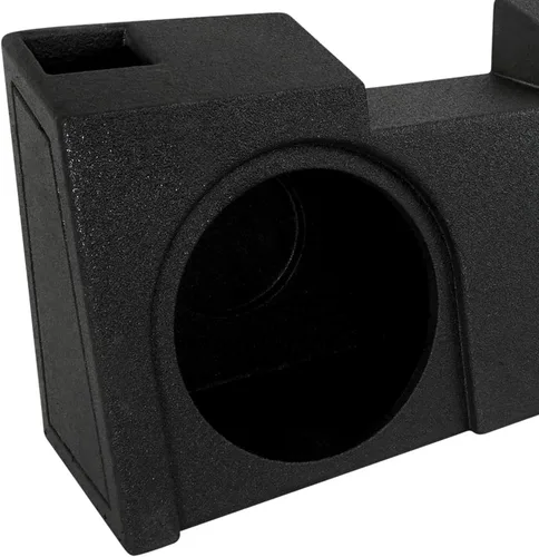 Miniatura 7 de QPower - Caja de subwoofer doble de 10 pulgadas para debajo del asiento, subcaja con puerto QBomb compatible con Chevy Silverado Crew y Double Cab