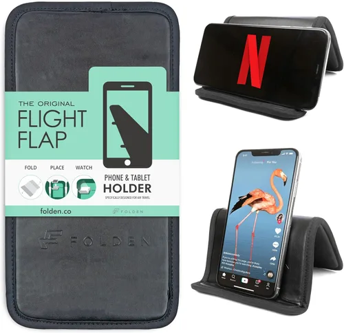 Miniatura 17 de Flight Flap Soporte flexible para tablet de avión, soporte flexible para teléfono celular y tableta, extra grande de 12 x 7 pulgadas, soporte