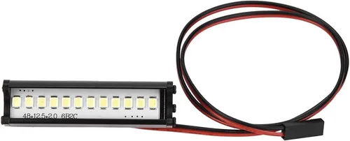 Miniatura 2 de Dilwe RC Car LED Light Bar, RC Crawler 6.102 in LED Light Bar LED Lámpara para 90046 90048 SCX10 1:10 Control Remoto Coche RC Piezas
