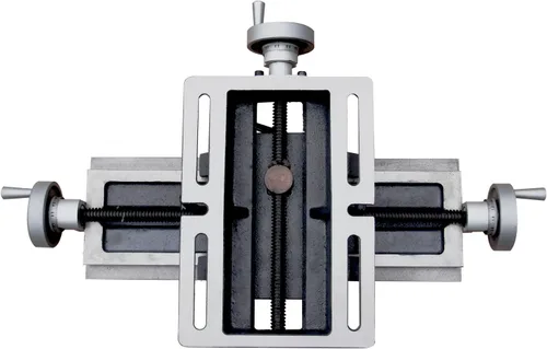 Miniatura 7 de KAKA INDUSTRIAL TC-18-2 Mesa de trabajo cruzada de trabajo multifunción Mesa de trabajo multifuncional, 10 × 4.7 pulgadas Compuesto pesado Cruz