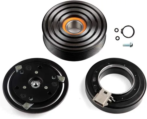 Miniatura 29 de CCIYU Embrague del compresor de CA para el coche 2001 2002 2003 2004 2005-2006 para Hyundai Santa Fe 2.7L Aire acondicionado compresor embrague
