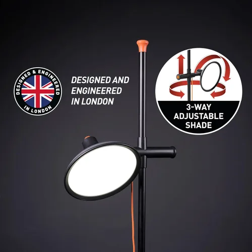 Miniatura 3 de Lámpara de estudio Daylight Artist 2-6,000 Lux LED con CRI 95+, pantalla de 24 cm de ancho