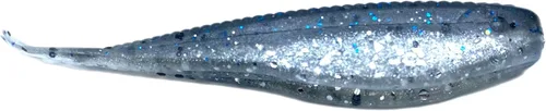 Miniatura 20 de Phat Pak Baits - Micro Drunkin Shad Tiny Fluke Style LiveScope FFS Soft Jerkbait 2.5" 30ct Soft Plastic BFS Bass Fishing Lure Yellow Perch