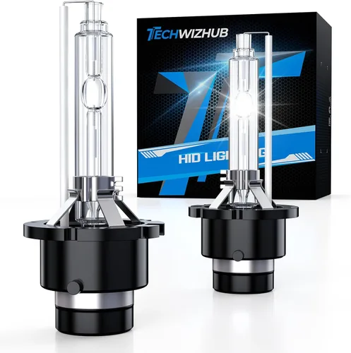 Miniatura 14 de Bombillas HID de xenón D1S, 6000 K 35 W, luz blanca fría, luz alta/baja, 66144 66140 85140 85415, bombilla de repuesto, fácil instalación, paquete