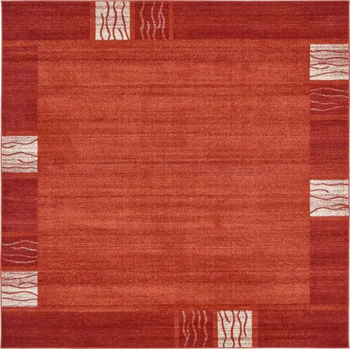 Miniatura 30 de Unique Loom Del Mar Collection - Alfombra de área Sarah (2' 2" x 3' 1", rectangular, azul claro/azul)