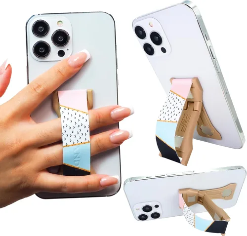Miniatura 43 de LOVEHANDLE PRO Premium Phone Grip - Correa de silicona para teléfono - Soporte magnético para teléfono y soporte para teléfono inteligente y tableta