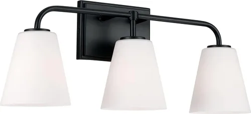 Miniatura 12 de Capital Lighting 649411MB Brody - Aplique de pared de tela blanca de transición, 1 luz de 100 vatios, 11 pulgadas de alto x 7 pulgadas de ancho