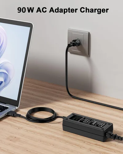 Miniatura 4 de Adaptador de CA de punta USB de 90 W/65 W compatible con Lenovo Thinkpad X1 T460 T470 T450 T430 T440 T440P T540P 440S T460S T560 E560 E550 E440