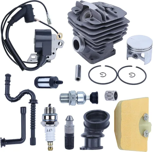 Miniatura 2 de Kit de pistón de cilindro de 1.890 in para Stihl MS360 036 034S MS360C MS360PRO 1125 020 1215, Cojinete de aguja de pistón, Bobina de encendido