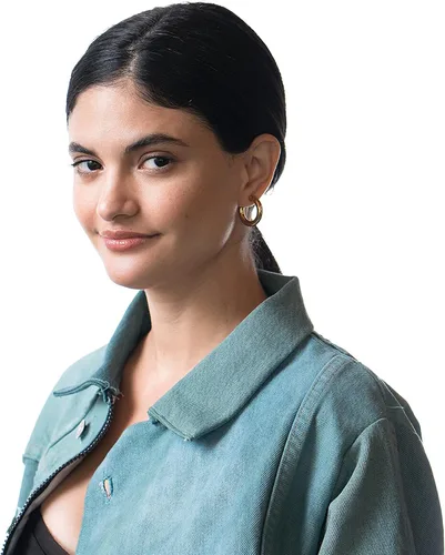Miniatura 4 de Polite Society Hoop Gold Earrings for Women – 18K Gold Plated Earrings,Lightweight Timeless, hypoallergenic jewelry perfect for everyday wear or as