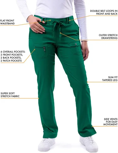 Miniatura 3 de Adar Pro Scrubs para mujer - Pantalones de yoga ajustados