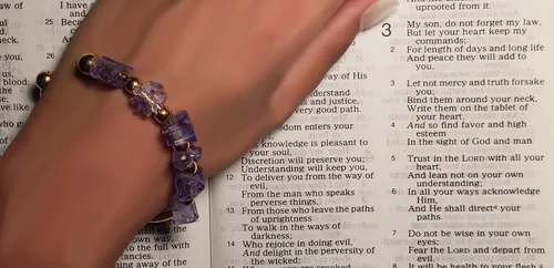 Miniatura 9 de B4U Signature Faith-Based Scripture Charm Bracelets Wear Your Faith, Live the Word, Stay Inspired