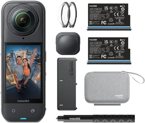 Insta360 Paquete esencial de cámara de acción X5 8K 360