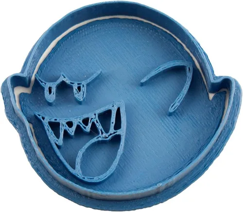 Cuticuter Boo Mario Bros - Cortador de galletas, color azul, 3.1 x 2.8 x 0.6 in