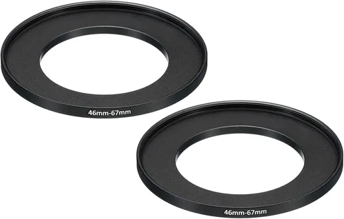 Miniatura 8 de PATIKIL Anillo elevador de metal de 1.594 in-1.693 in, paquete de 2 anillos adaptadores de filtro de lente de cámara, anillo adaptador de filtro