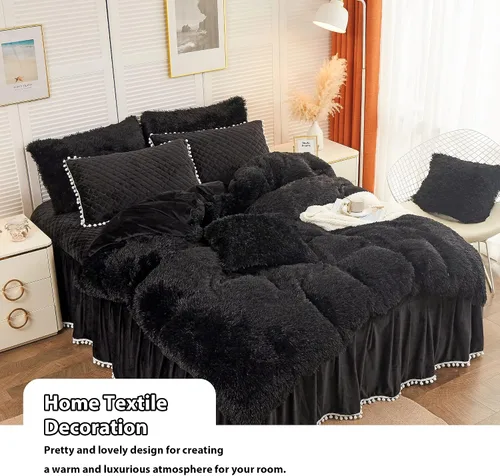 Miniatura 6 de LIFEREVO Paquete de 2 fundas de almohada de pelo sintético esponjoso, fundas de almohada de 18 x 18 pulgadas, fundas de almohada decorativas de lujo