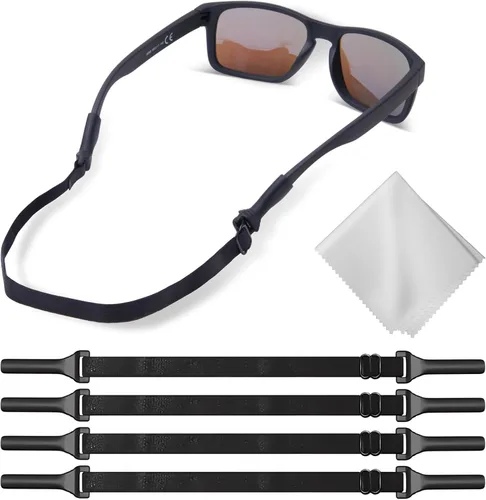 Buyisgle Correa para Gafas de Niños - Cordones para Gafas de Sol Sin Cola para Niños Pequeños y Niñas - Soportes para Anteojos Alrededor del Cuello