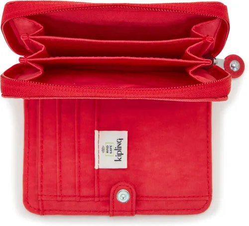 Miniatura 3 de Kipling Money Land para mujer, tecnología RFID anti-hacker, billetera de nailon a presión