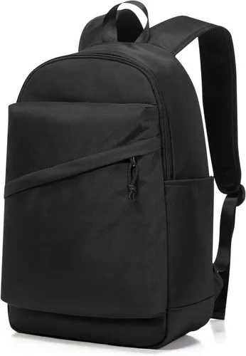 Miniatura 21 de Mochila pequeña para laptop para mujer, bolsa de computadora de 14 pulgadas con bolsillo trasero antirrobo oculto, mochila de viaje ligera