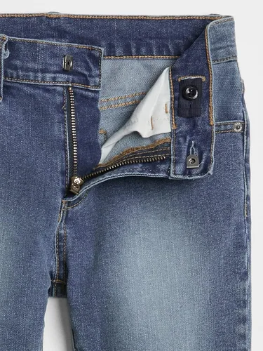 Miniatura 3 de GAP Jeans ajustados de mezclilla para niño