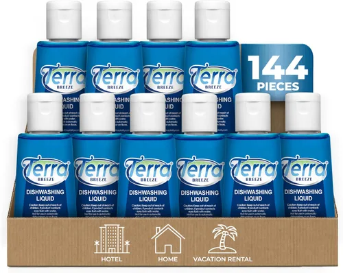 Detergente de jabón para platos, 1.7 oz (caja de 144)