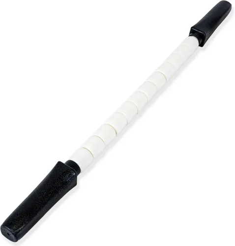 Miniatura 10 de Barra de masaje de 24 pulgadas, rodillo de masaje de husillo de mano, recuperación muscular de cuerpo completo y liberación miofascial