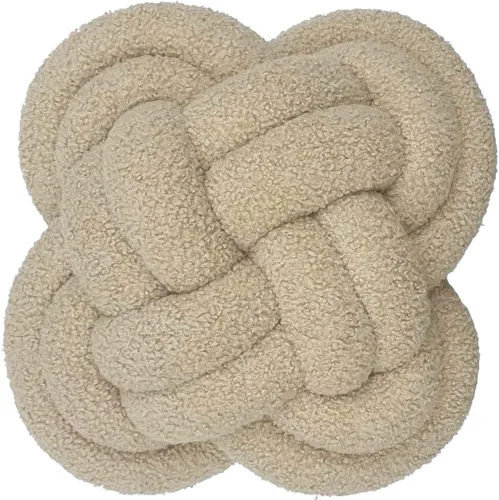 Miniatura 37 de Cyprinus Carpio Almohada creativa con nudo de bola de rosa, cojín de flor para sofá, almohada lumbar, decoración (rosa-C)