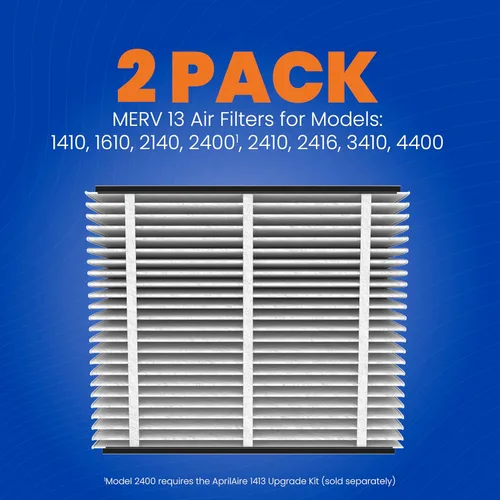 Miniatura 15 de AprilAire Filtro de Repuesto 413 para Purificadores de Aire AprilAire para Toda la Casa - MERV 13, Hogar Saludable contra Alergias, Filtro de Aire