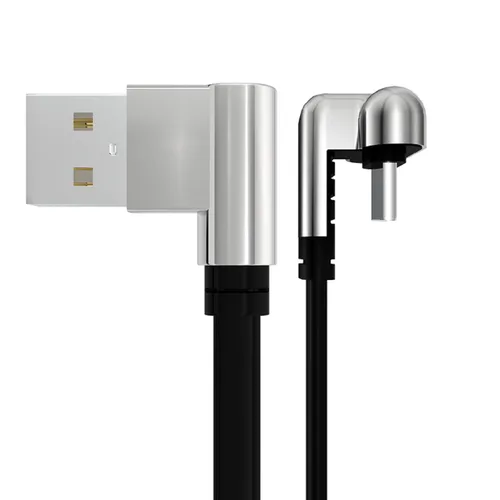 Miniatura 6 de Cable USB A a C, cable USB tipo C en forma de U de 180 grados de carga rápida y sincronización de datos, cable de carga rápida USB-A a C de 4 pies