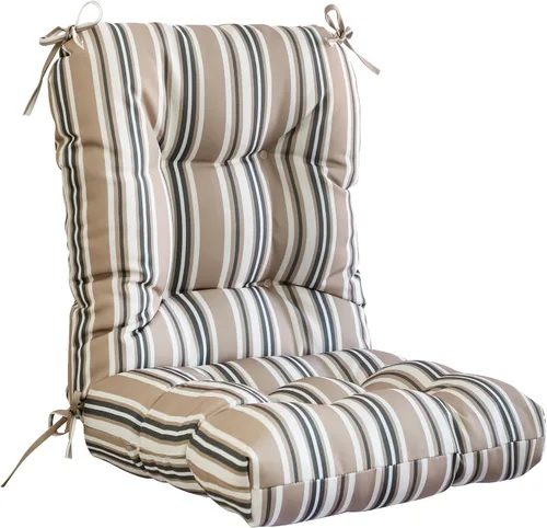 Miniatura 21 de EAGLE PEAK Cojín Acolchado para Silla de Exterior/Interior para Asiento/Respaldo, Juego de 1, 42'' x 21'', Azul Claro
