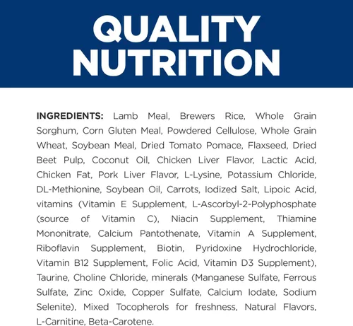 Miniatura 4 de Hill's Prescription Diet Metabolic Weight Management - Alimento seco para perros con fórmula de harina de cordero y arroz, dieta veterinaria, bolsa